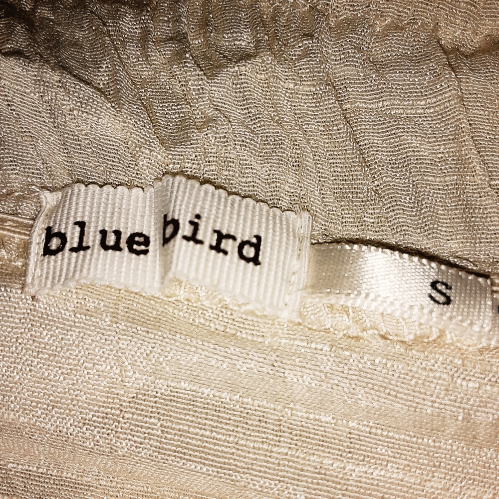 Blue Bird Boho Ruffly Spaghetti Strap Dress - Picture 7 of 10